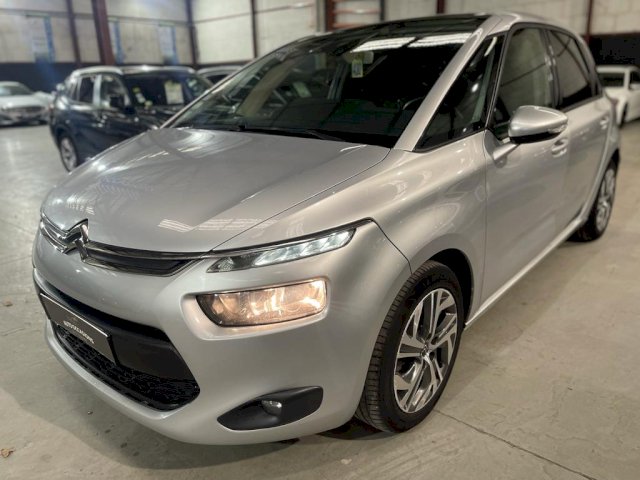 Tappetini in velluto nero per: Citroen C4 Grand Picasso II monovolume