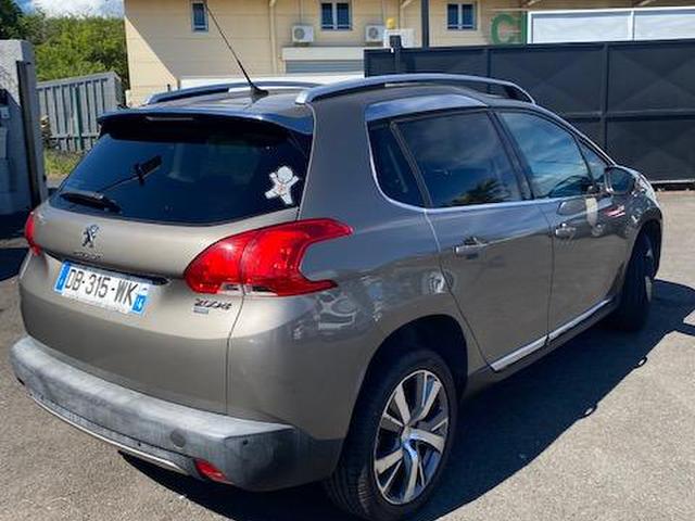 Barres De Toit RE&AR Pour Peugeot 2008 (2013-2019) - Modèle FLY, Gris Aluminium, Charge 75 Kg En Roulant