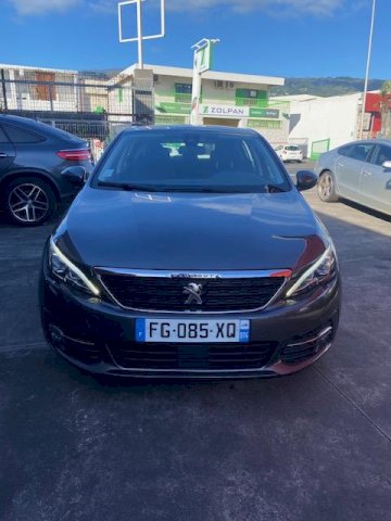 Becquet Avant Pour Peugeot 308 2016-2019 – Spoiler Lèvre ABS – Aérodynamique, Protection Pare-chocs – Facile à Poser