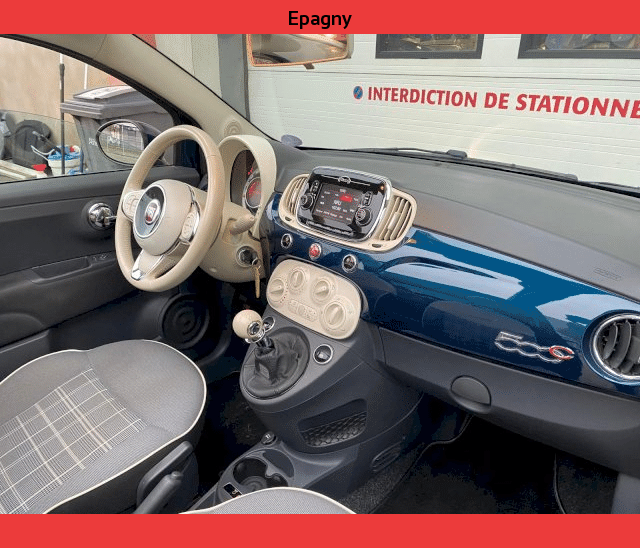 FIAT Fiat 500C  1.2 8v 69ch Lounge