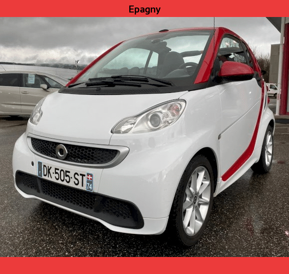 Smart Smart Fortwo Cabriolet II Electrique Softouch