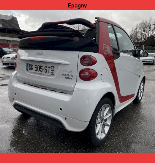 Smart Smart Fortwo Cabriolet II Electrique Softouch