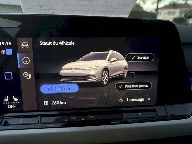 Volkswagen Volkswagen Golf VIII 1.0 eTSI OPF 110ch Active DSG7