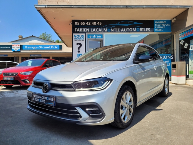 Volkswagen Volkswagen Polo 1.0 TSI 95ch Style DSG7 - Digital Cockpit - Keyless Access - Véhicule français