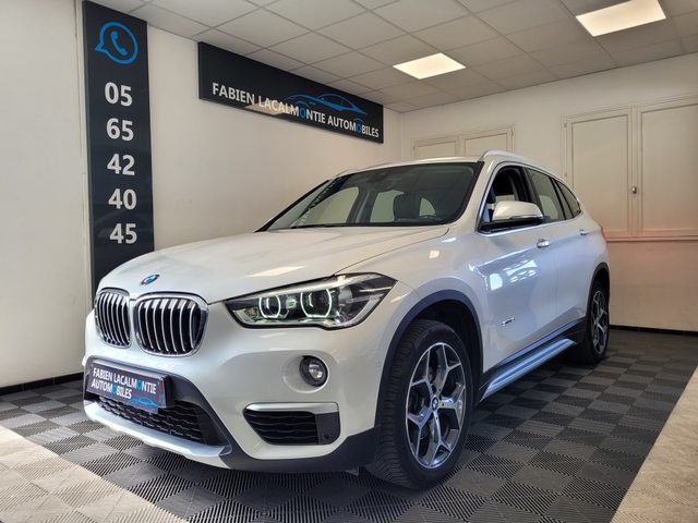 BMW BMW X1 II (F48) sDrive 18i 136ch xLine BV6 - Véhicule français - Full LED - Hayon électrique - GPS - Sièges chauffants