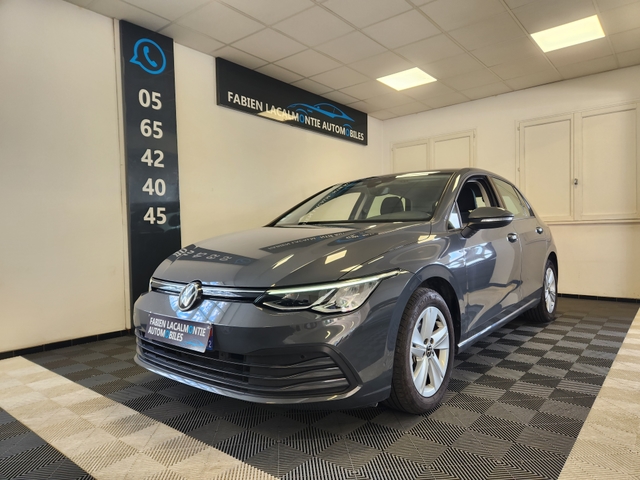 Volkswagen Volkswagen Golf 1.5 eTSI 150ch Life Business 1st DSG7 - 1ère main - Véhicule français - Carplay - Caméra