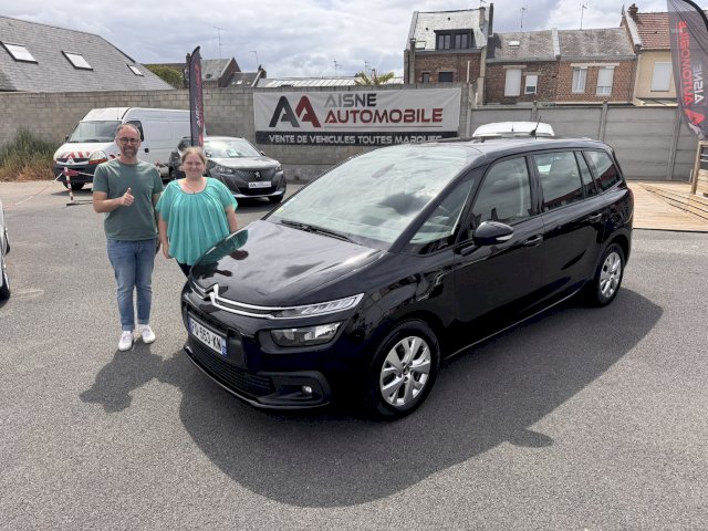 Citroen GRAND C4 SPACETOURER  BlueHDI 130 Ch Business bvm6 / 7 places / origine france / ct ok / entretien suivi / garantie 12 mois