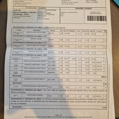 Audi Audi Q5 II 2.0 TFSI 252ch S line quattro S tronic 7