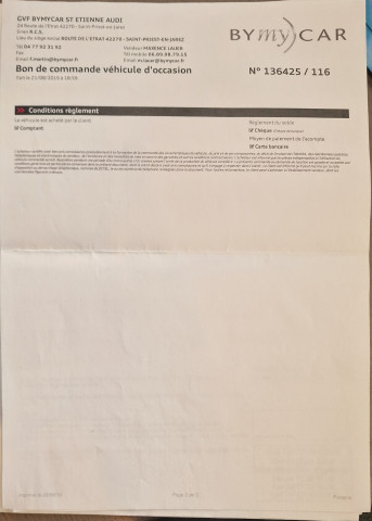 Audi Audi Q5 II 2.0 TFSI 252ch S line quattro S tronic 7