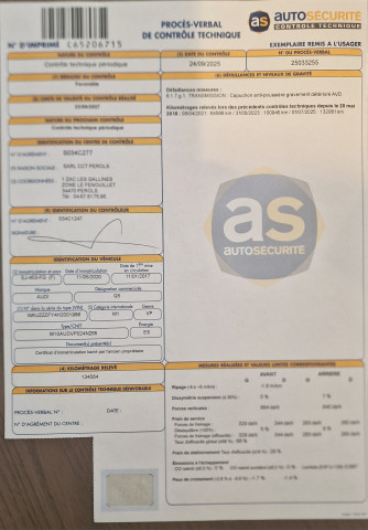 Audi Audi Q5 II 2.0 TFSI 252ch S line quattro S tronic 7