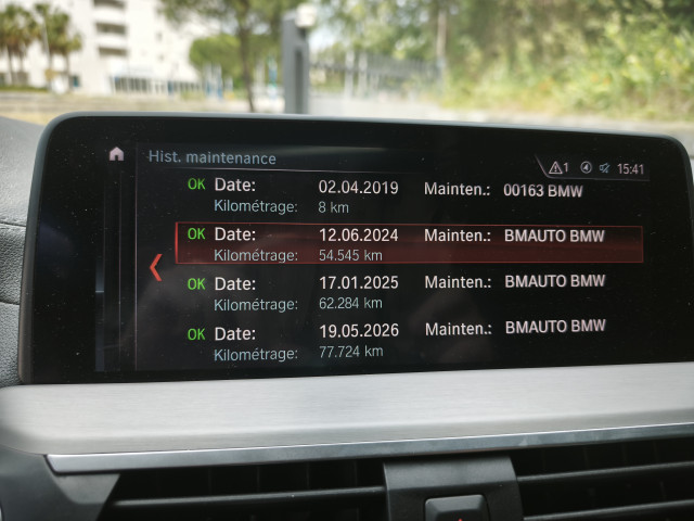 BMW BMW X4 M40iA 354ch Euro6d-T 177g