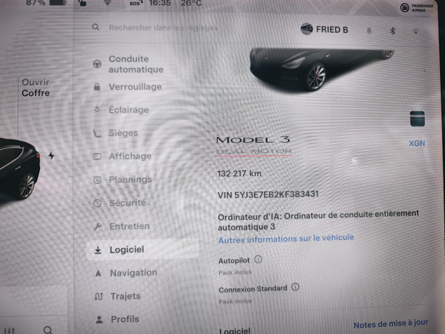 Tesla Tesla Model 3 Performance PUP AWD Upgrade