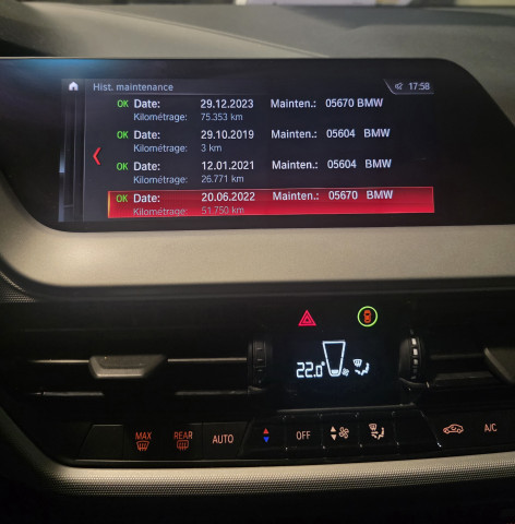 BMW SERIE 1 Berline 116d Advantage