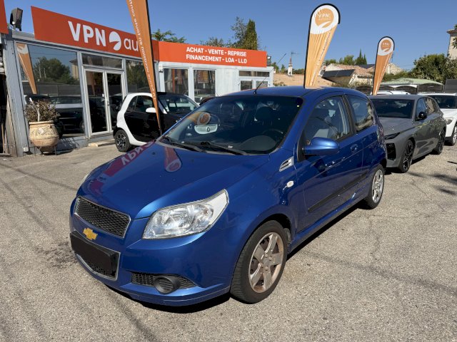 Chevrolet Aveo  1.2 LS 85cv  / MOTEUR CHAINE DE DISTRIBUTION / CLIMATISATION / CG - 50%