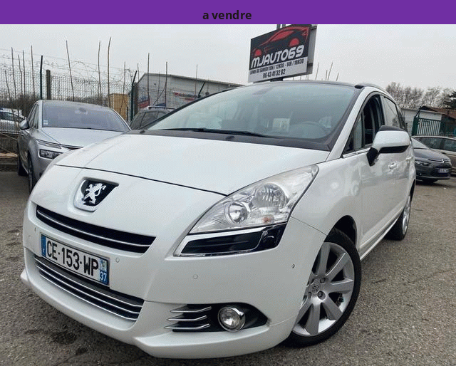 Peugeot Peugeot 5008 1.6L HDi 112cv GPS TOIT PANO 7PL BMP6