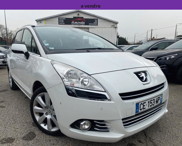 Peugeot Peugeot 5008 1.6L HDi 112cv GPS TOIT PANO 7PL BMP6