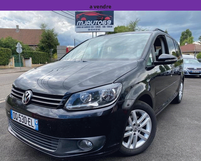 Volkswagen Volkswagen Touran 1.6L TDI 105cv CONFORTLINE 7PL. NOIRE