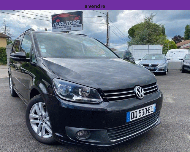 Volkswagen Volkswagen Touran 1.6L TDI 105cv CONFORTLINE 7PL. NOIRE