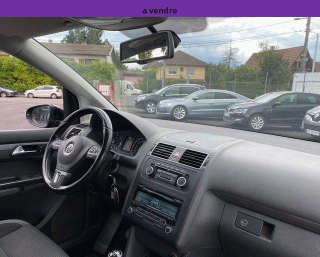 Volkswagen Volkswagen Touran 1.6L TDI 105cv CONFORTLINE 7PL. NOIRE