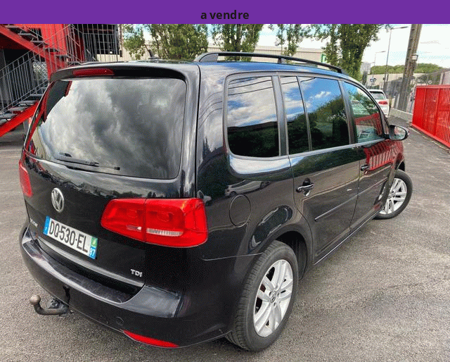 Volkswagen Volkswagen Touran 1.6L TDI 105cv CONFORTLINE 7PL. NOIRE