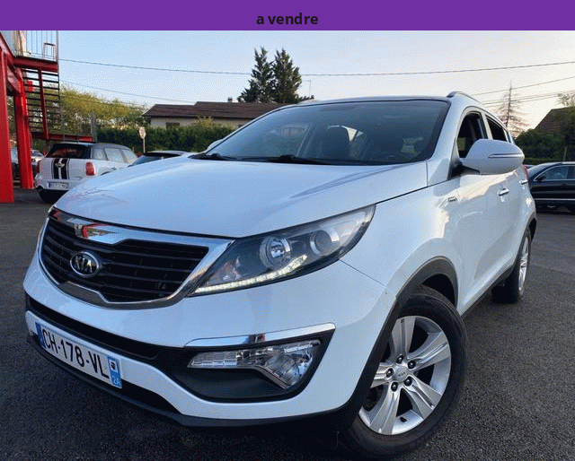 Kia Kia Sportage 2L CRDI 136cv TOIT OUVRANT 4x4 CAMERA LED BOITE AUTO