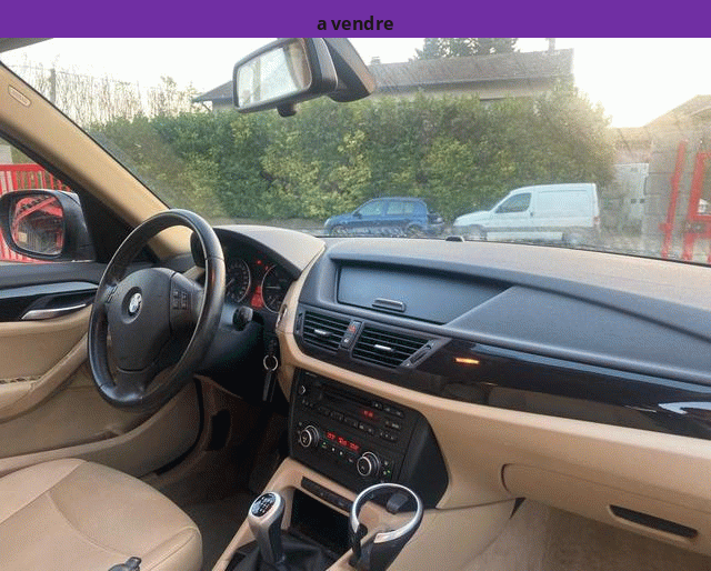 BMW BMW X1 2L D 177cv SDrive E84 CUIR pack confort