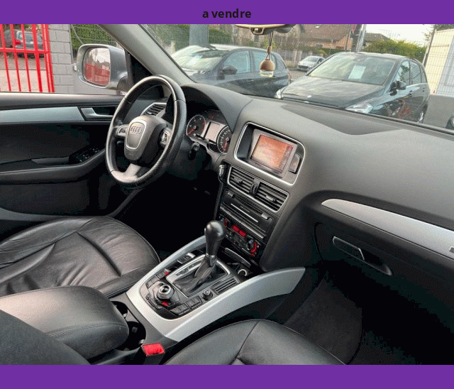 Audi Audi Q5 2L TDI 170cv CUIR GPS QUATTRO BOITE AUTO S-TRONIC 7