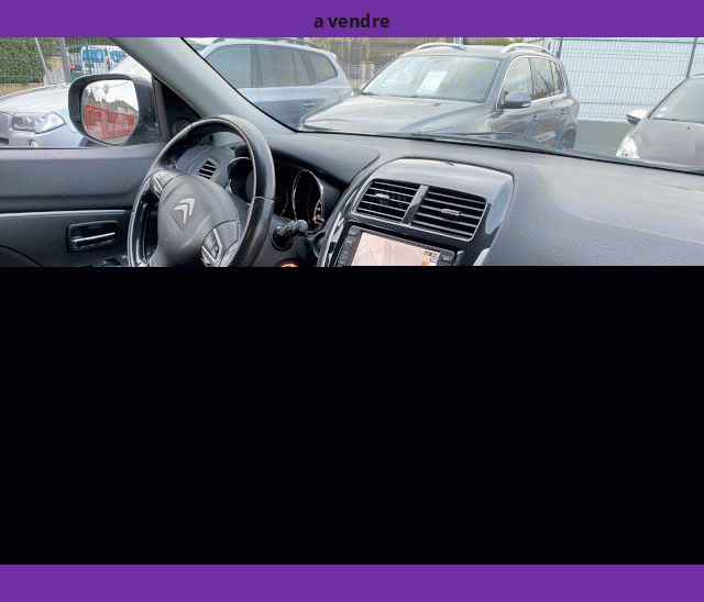 Citroën Citroën C4 AirCross 1.8L HDI 150cv CUIR GPS XENON CAMERA 4x4 EXCLUSIVE