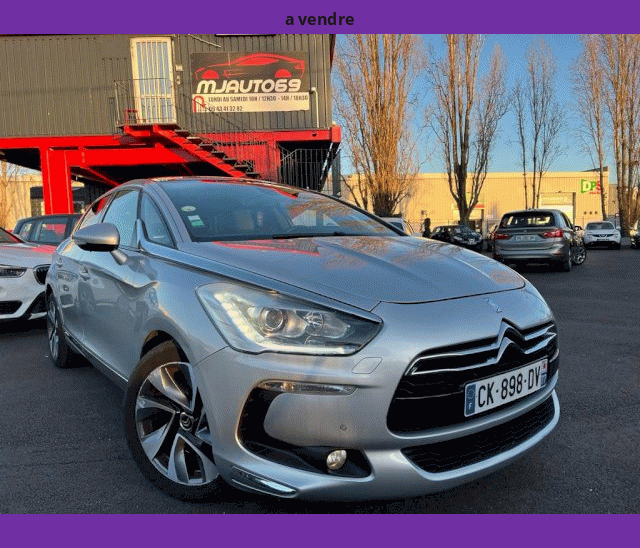 Citroën Citroën DS5 2L HDI 163cv CUIR GPS XENON LED CAMERA TOIT PANO BVA SPORTCHIC