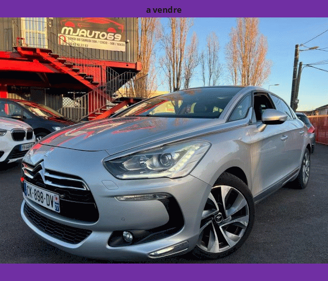 Citroën Citroën DS5 2L HDI 163cv CUIR GPS XENON LED CAMERA TOIT PANO BVA SPORTCHIC