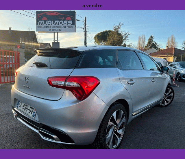 Citroën Citroën DS5 2L HDI 163cv CUIR GPS XENON LED CAMERA TOIT PANO BVA SPORTCHIC