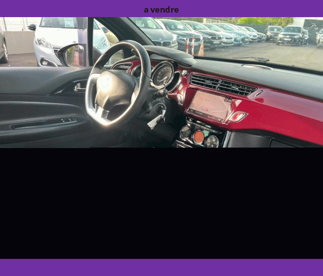 Citroën Citroën DS3 1.6LTHP 156cv CUIR GPS Sport Chic 96000KMS