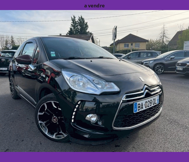 Citroën Citroën DS3 1.6LTHP 156cv CUIR GPS Sport Chic 96000KMS