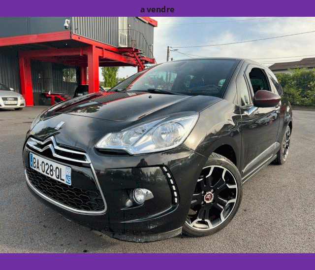 Citroën Citroën DS3 1.6LTHP 156cv CUIR GPS Sport Chic 96000KMS