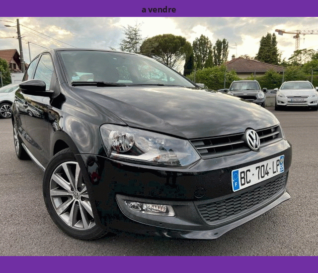 Volkswagen Volkswagen Polo V 1.6L TDI 90cv IKKS CLIM NOIR