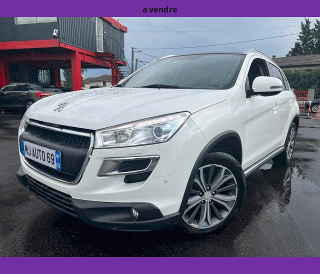 Peugeot Peugeot 4008 1.8L HDI 150cv CUIR GPS XENON CAMERA 4x4 TOIT PANO