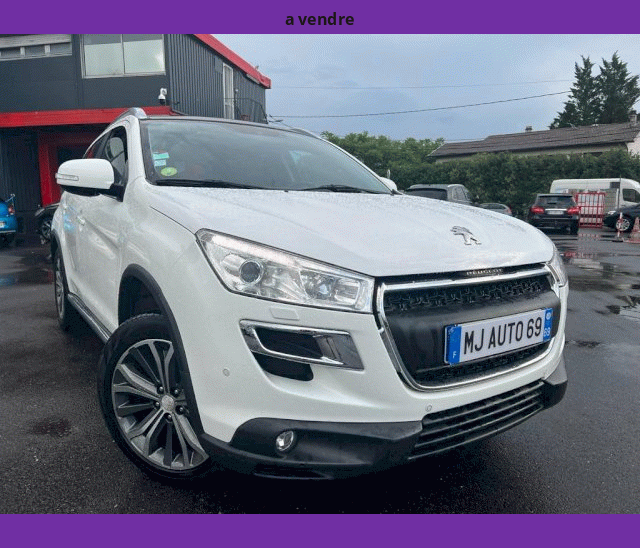 Peugeot Peugeot 4008 1.8L HDI 150cv CUIR GPS XENON CAMERA 4x4 TOIT PANO