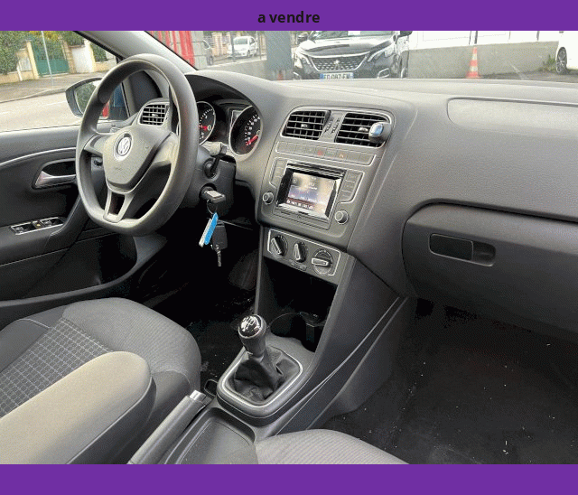 Volkswagen Volkswagen Polo V 1.4L TDI 90cv CONFORTLINE 05/2015