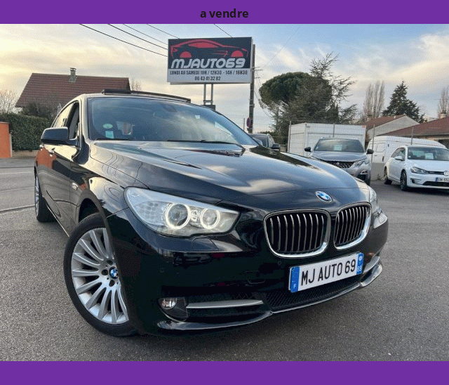 BMW BMW Série 5 520DA GT 184cv CUIR GPS TOIT OUVRANT XENON CAMERA BVA GRAN TURISMO LUXE