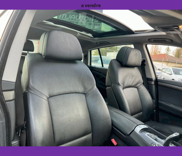 BMW BMW Série 5 520DA GT 184cv CUIR GPS TOIT OUVRANT XENON CAMERA BVA GRAN TURISMO LUXE