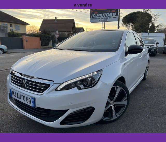 Peugeot Peugeot 308 GT 2L BlueHDi 180cv CUIR GPS XENON LED TOIT PANO BVA EAT6 FELINE