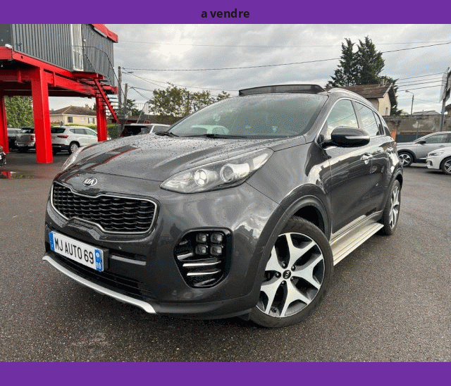 Kia Kia Sportage IV 2L CRDI 136cv GT LINE CUIR TOIT OUVRANT GPS CAMERA LED