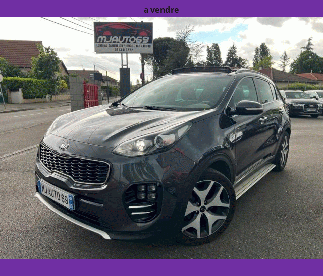 Kia Kia Sportage IV 2L CRDI 136cv GT LINE CUIR TOIT OUVRANT GPS CAMERA LED