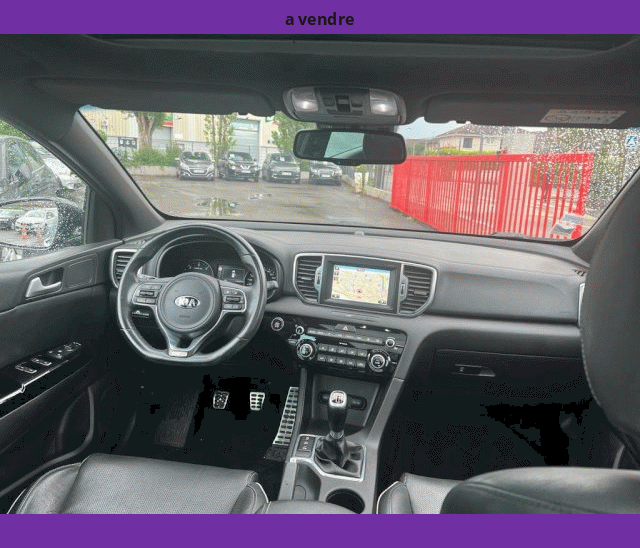 Kia Kia Sportage IV 2L CRDI 136cv GT LINE CUIR TOIT OUVRANT GPS CAMERA LED