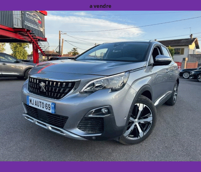 Peugeot Peugeot 3008 II 1.2L PURETECH 130cv CUIR CAMERA LED GPS EAT8 CROSSWAY