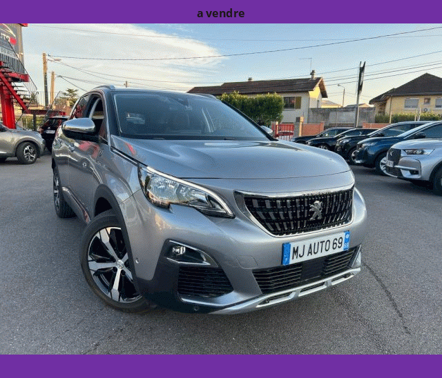 Peugeot Peugeot 3008 II 1.2L PURETECH 130cv CUIR CAMERA LED GPS EAT8 CROSSWAY