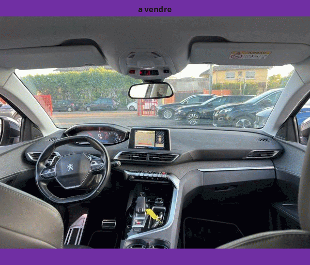 Peugeot Peugeot 3008 II 1.2L PURETECH 130cv CUIR CAMERA LED GPS EAT8 CROSSWAY