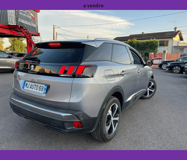 Peugeot Peugeot 3008 II 1.2L PURETECH 130cv CUIR CAMERA LED GPS EAT8 CROSSWAY