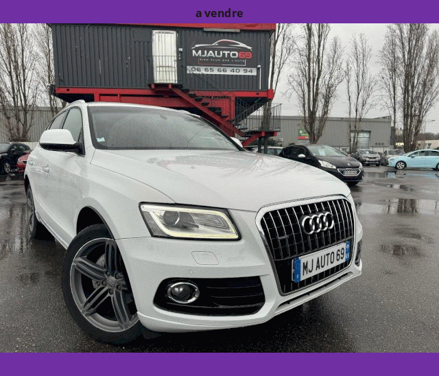 Audi Audi Q5 2L TDI 190cv CUIR GPS XENON LED TOIT OUVRANT BVA S-TRONIC 7 AVUS QUATTRO Clean Diesel	