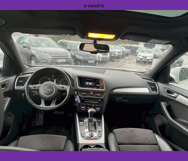 Audi Audi Q5 2L TDI 190cv CUIR GPS XENON LED TOIT OUVRANT BVA S-TRONIC 7 AVUS QUATTRO Clean Diesel	